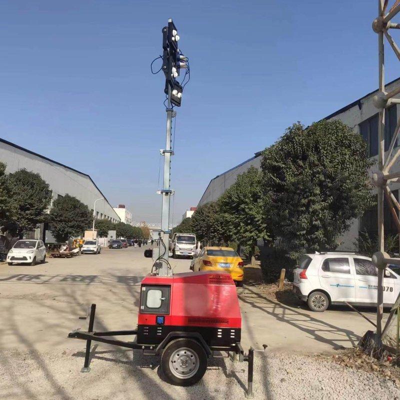 Осветительная башня гидравлическая мобильная LED 7м 9м (арт. 25-5082707)