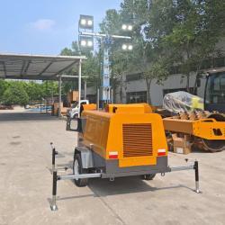 Осветительная башня дизельная 4x400W гидравлическая мачта (арт. 25-5082725)