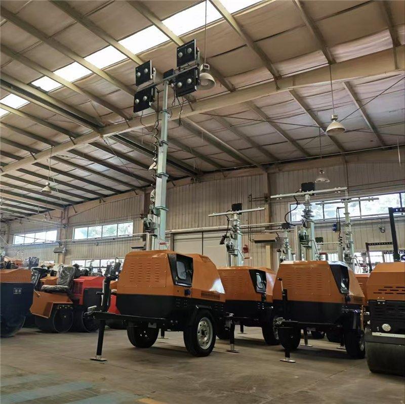 Мобильная гидравлическая осветительная башня 9м 4*350W LED (арт. 25-5082733)