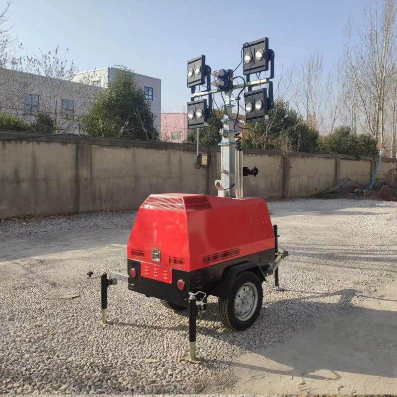 Световая башня мобильная LED 400W*4 7-9 метров (арт. 25-5082738)