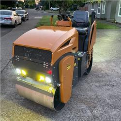 Каток дорожный мини двухвальцовый стальной 850кг-3т (арт. 25-5082742)