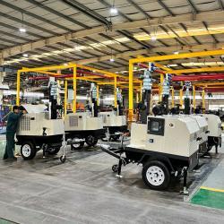 Мачта осветительная гидравлическая 9M с двигателем Kubota (арт. 25-5082750)