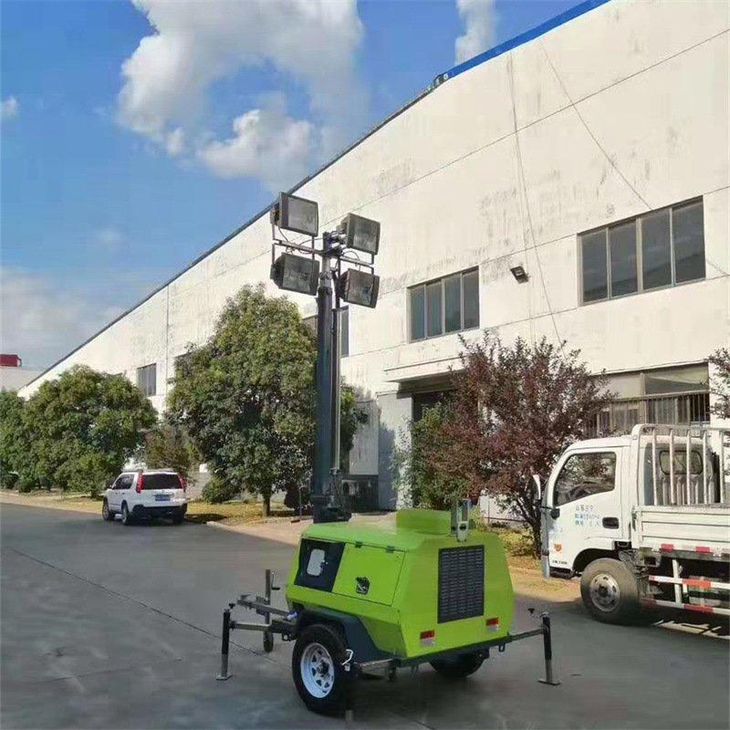 Осветительная башня мобильная телескопическая 9м дизельная (арт. 25-5082792)