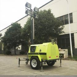 Мачта осветительная дизельная 12кВт 9м 4x1000Вт мобильная (арт. 25-5082799)