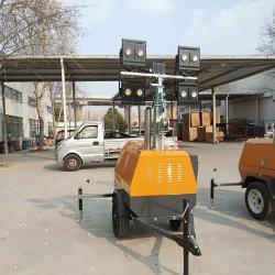 Осветительная башня мобильная 4LED 7м дизельная 400W (арт. 25-5082809)