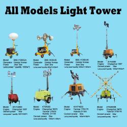 Осветительная башня гидравлическая портативная LED 5-9 м (арт. 25-5082833)