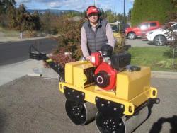 Каток дорожный вибрационный гидравлический мини (арт. 25-5082837)