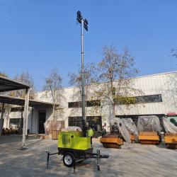 Мобильная мачтовая световая башня с LED и дизелем (арт. 25-5082856)