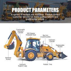 Погрузчик экскаваторный 4x4 с колесным приводом EPA (арт. 25-5082913)