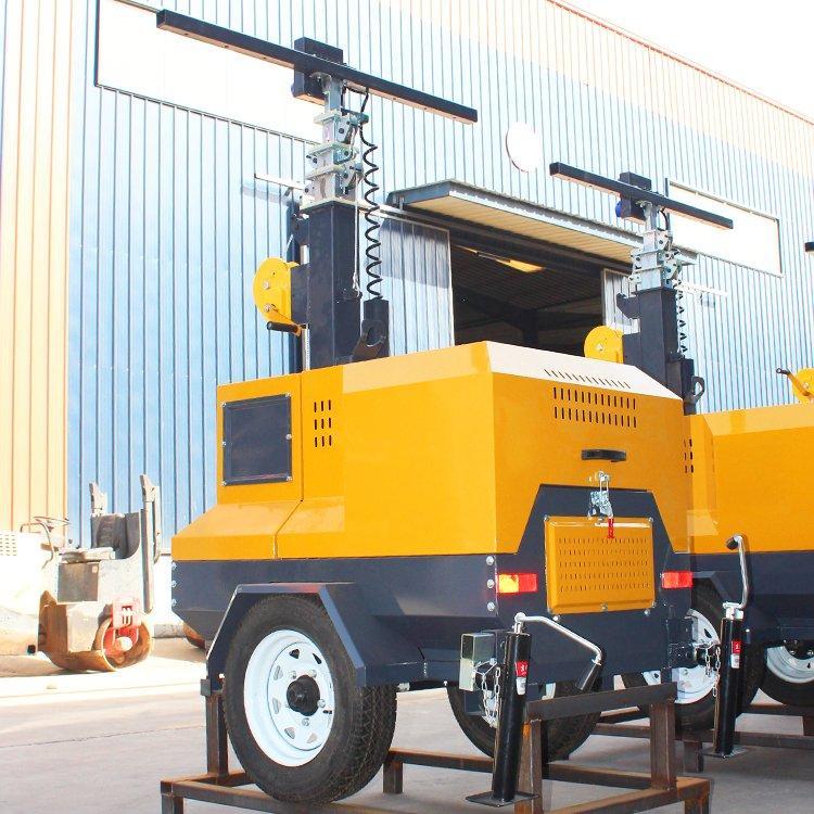 Башня осветительная портативная LED 4*400W солнечная (арт. 25-5082942)