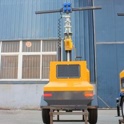 Башня осветительная портативная LED 4*400W солнечная (арт. 25-5082942)