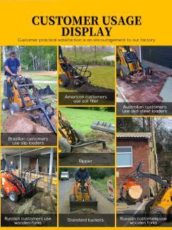 Погрузчик мини с гидроцилиндром Moog и двигателем (арт. 25-5082965)