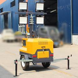 Мачта телескопическая LED с питанием от солнца и DC 4-16м (арт. 25-5082971)