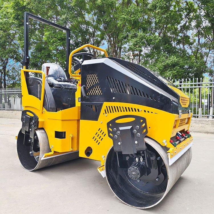 Каток дорожный двухвальцовый вибрационный ручной для строительства (арт. 25-5082996)