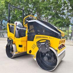 Каток дорожный двухвальцовый вибрационный ручной для строительства (арт. 25-5082996)