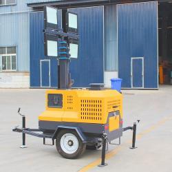 Мачта светодиодная на солнечных батареях с дизельным генератором (арт. 25-5083030)