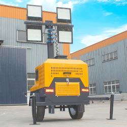 Мачта светодиодная на солнечных батареях с дизельным генератором (арт. 25-5083030)