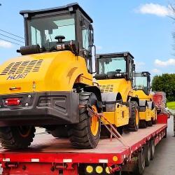 Каток вибрационный однобарабанный гидравлический с двигателем Changchai (арт. 25-5083040)