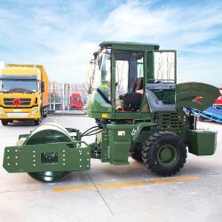 Каток дорожный вибрационный однобарабанный с двигателем и насосом (арт. 25-5083116)