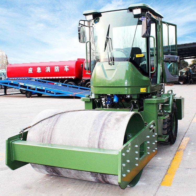 Каток дорожный вибрационный одновальцовый стальной для асфальта (арт. 25-5083151)