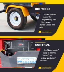 Осветительная башня мобильная гидравлическая 9 м (арт. 25-5083167)