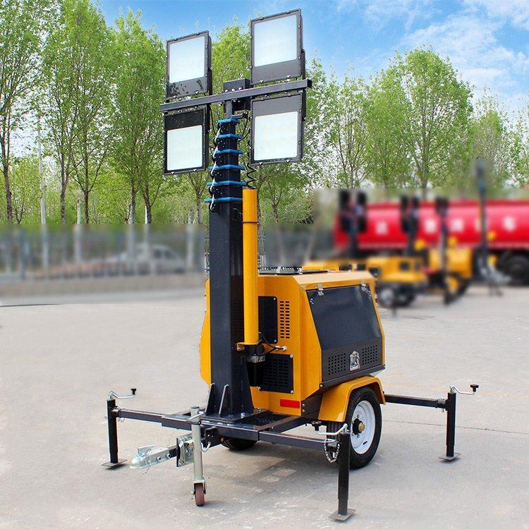 Осветительная башня мобильная 9м 4x400W светодиодная уличная (арт. 25-5083184)