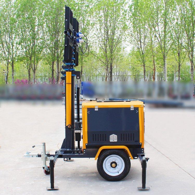 Мобильная световая башня 9 м 4x400W 4x1000W LED (арт. 25-5083190)