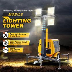 Мобильная световая башня 9 м 4x400W 4x1000W LED (арт. 25-5083190)