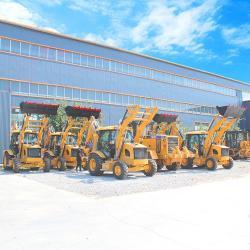 Экскаватор-погрузчик мини 4x4 колеса новый (арт. 25-5083222)