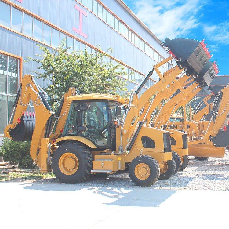 Экскаватор-погрузчик 4x4 дизельный мини буксируемый (арт. 25-5083223)