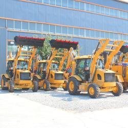 Экскаватор-погрузчик 4x4 дизельный мини буксируемый (арт. 25-5083223)