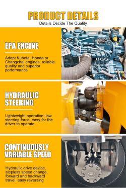 Каток вибрационный ручной гидравлический мини для асфальта (арт. 25-5083225)