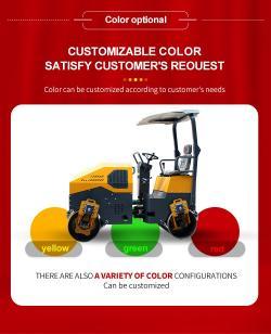 Каток вибрационный бензиновый с двойным барабаном и двигателем (арт. 25-5083252)