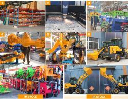 Погрузчик экскаватор мини 4x4 дизельный колесный (арт. 25-5083260)