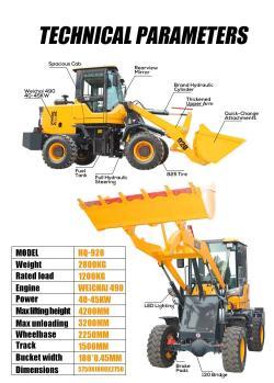 Погрузчик экскаватор мини 4x4 дизельный колесный (арт. 25-5083260)