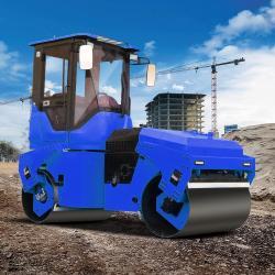 Каток дорожный вибрационный двухвальцовый 1-3 тонны (арт. 25-5083275)