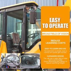 Погрузчик мини дизельный 4x4 с экскаватором и двигателем (арт. 25-5083304)