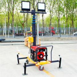 Мобильная световая башня LED 400W*2 дизельная 6-9 м (арт. 25-5083356)