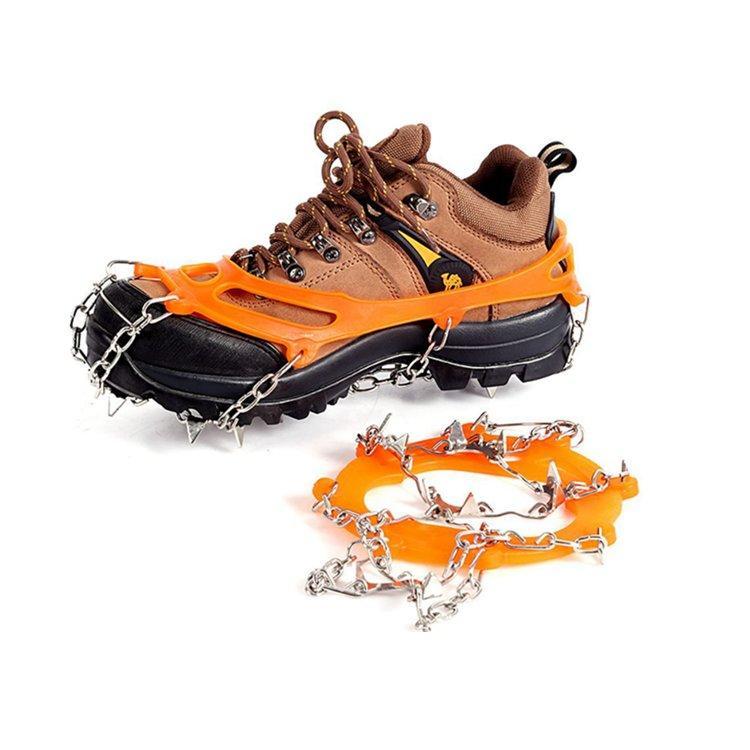 Кошки ледовые силиконовые с шипами противоскользящие 10 зубьев (арт. 25-5083360)