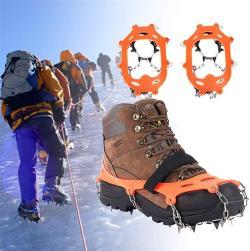 Кошки ледовые силиконовые с шипами противоскользящие 10 зубьев (арт. 25-5083360)