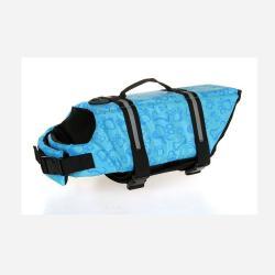Жилет спасательный для собак с отражающей полосой и ремнем (арт. 25-5083373)