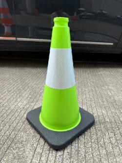 Конус дорожный гибкий ПВХ 40 см для безопасности (арт. 25-5083389)