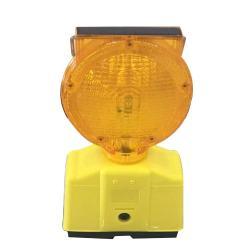 Светофор светодиодный солнечный желтый предупреждающий (арт. 25-5083393)