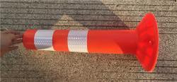 Боллард дорожный гибкий пластиковый с отражателем (арт. 25-5083413)