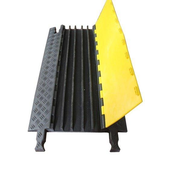 Мостик кабельный резиновый 5-канальный желтый (арт. 25-5083420)