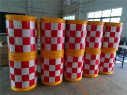 Барьер дорожный пластиковый водоналивной с фонарем (арт. 25-5083432)