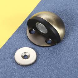 Упор дверной магнитный из нержавеющей стали с клеем (арт. 25-5083446)