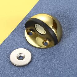 Упор дверной магнитный из нержавеющей стали с клеем (арт. 25-5083446)