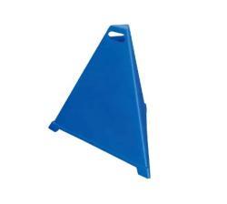 Конус дорожный предупреждающий пирамидальный желтый PE (арт. 25-5083468)