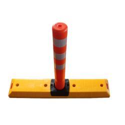 Разделитель дорожный пластиковый с PU стойкой 100x20x8 см (арт. 25-5083476)